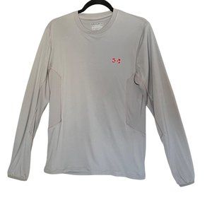 Under Armour UA Fishing Heat Gear gray Offshore long sleeve Shirt‎ Men's M med